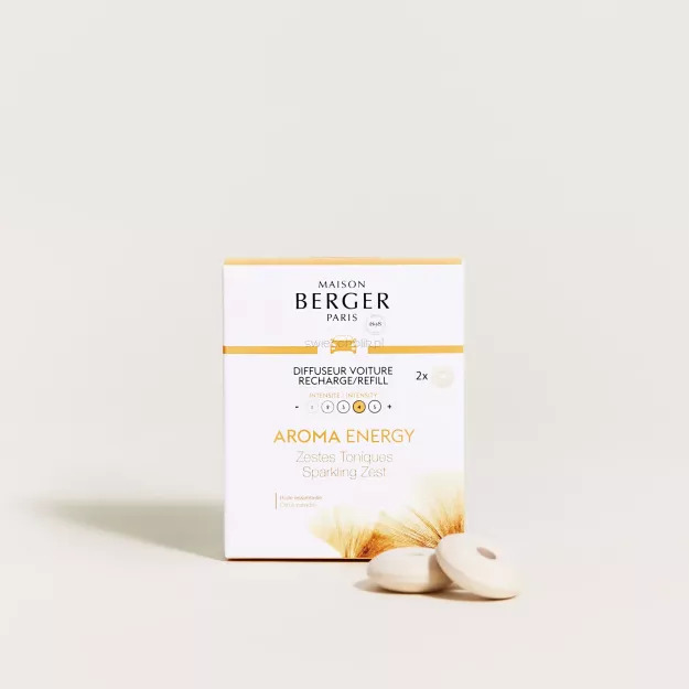 Maison Berger Aroma Energy - wkład zapachowy do dyfuzora samochodowego 2 szt.