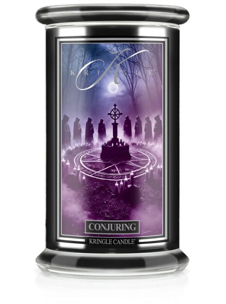 Conjouring - Kringle Candle - duża świeca z dwoma knotami (624g) - seria Halloween
