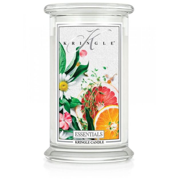 Essentials - Kringle Candle - duża świeca z dwoma knotami (624g)