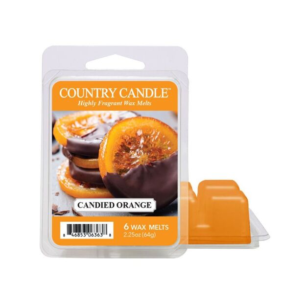 Candied Orange - Country Candle - wosk zapachowy 64 gram