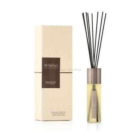 Orange Tea-  Millefiori- dyfuzor zapachowy z patyczkami 350 ml - seria Selected