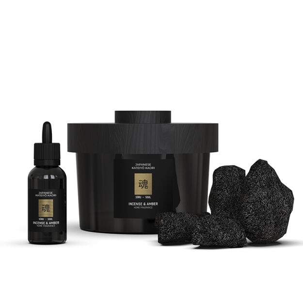 Soul - Vila Hermanos - - zestaw olejek eteryczny 15 ml + kamienie wulkaniczne - seria Apothecary Japanese