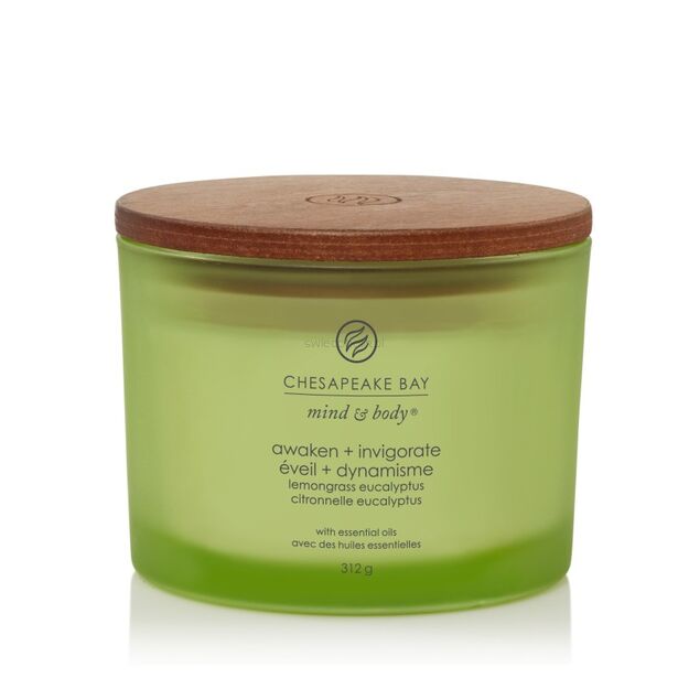 Awaken & Invigorate - Chesapeake Bay Candle - duża świeca zapachowa z 3 knotami