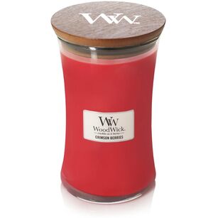 Crimson Berries - WoodWick - duża świeca zapachowa