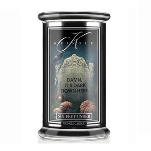 Six Feet Under - Kringle Candle - duża świeca z dwoma knotami (624g) - seria Halloween