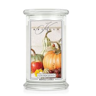 Gourdgeous - Kringle Candle - duża świeca z dwoma knotami (624g)