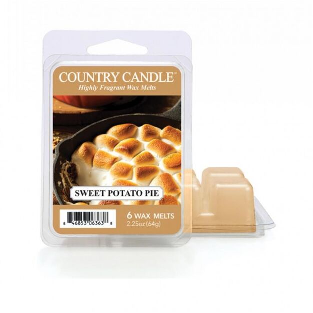 Sweet Potato Pie - Country Candle - wosk zapachowy 64 gram