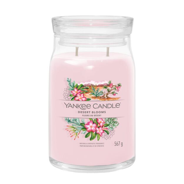 Desert Blooms - Yankee Candle Signature - duża świeca z dwoma knotami - nowość 2024