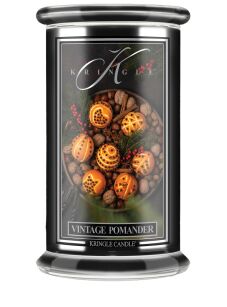 Kringle Candle Vintage Pomander Reserve – duża świeca zapachowa 623 g 2 knoty