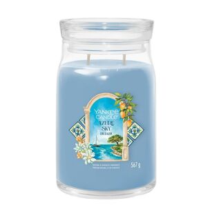 Azure Sky - Yankee Candle Signature - duża świeca z dwoma knotami - nowość 2025