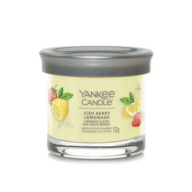 Iced Berry Lemonade - Yankee Candle Signature - świeca tumbler z jednym knotem