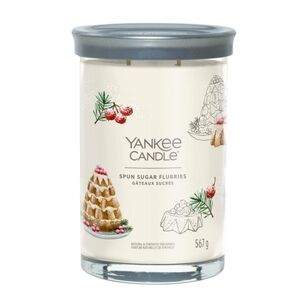 Spun Sugar Flurries - Yankee Candle Signature - świeca tumbler z dwoma knotami - nowość 2022