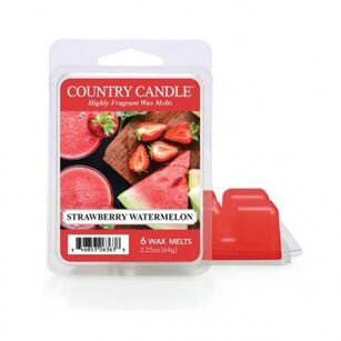 Strawberry Watermelon - Country Candle - wosk zapachowy 64 gram