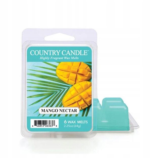 Mango Nectar - Country Candle - wosk zapachowy 64 gram