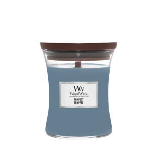 Tempest - Woodwick - średnia świeca z drewnianym knotem 