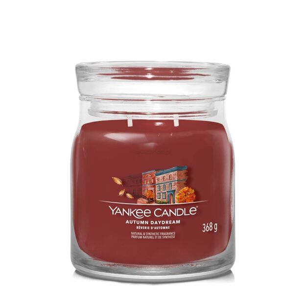 Autumn Daydream - Yankee Candle Signature - średnia świeca z dwoma knotami