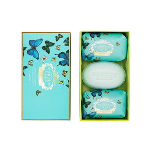 Castelbel Butterflies - zestaw luksusowych mydeł 3x150g - seria Portus Cale