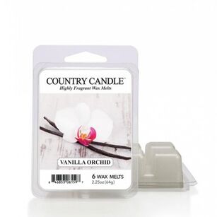 Vanilla Orchid - Country Candle - wosk zapachowy 64 gram