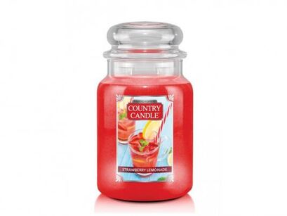 Strawberry Lemonade Country Candle - duża świeca - 2 knoty