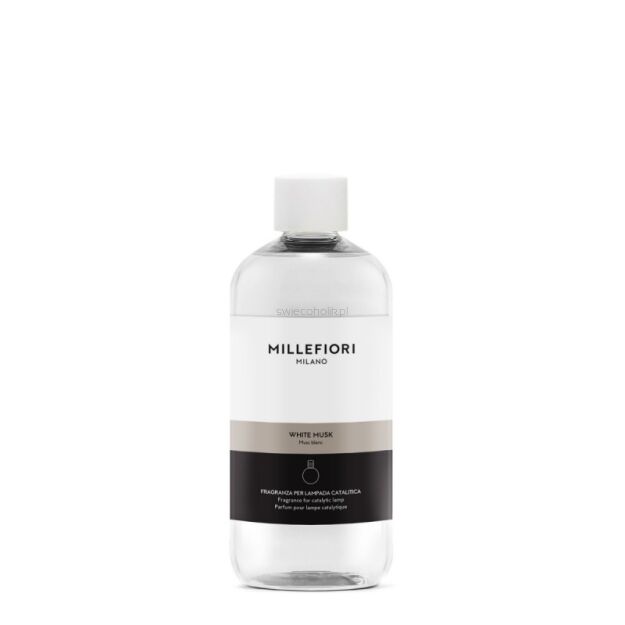 Millefiori Milano White Musk 500 ml – uzupełniacz do lampy katalitycznej
