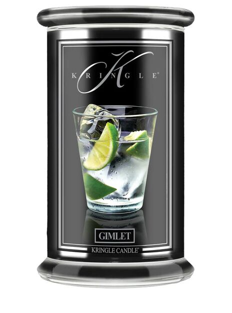 Gimlet - Kringle Candle - duża świeca z dwoma knotami (624g) - seria Reserve