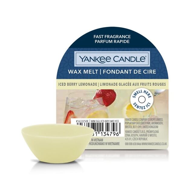 Iced Berry Lemonade - Yankee Candle Signature - wosk zapachowy