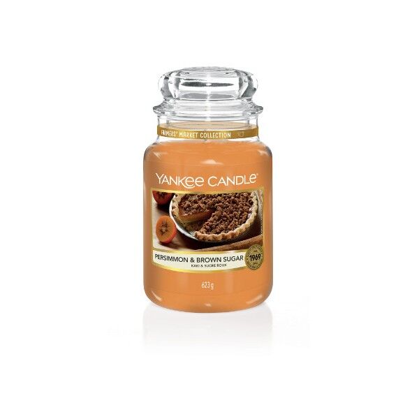 Persimmon & Brown Sugar Yankee Candle - Duża świeca zapachowa