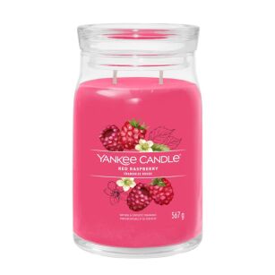 Red Raspberry - Yankee Candle Signature - duża świeca z dwoma knotami