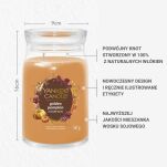 Golden Pumpkin - Yankee Candle Signature - duża świeca zapachowa z dwoma knotami - 2