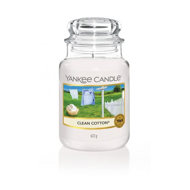 Clean Cotton Yankee Candle - Duża świeca