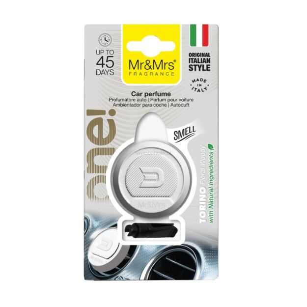 Torino (Floral Woody) - Mr & Mrs Fragrance - zapach odświeżacz do samochodu ONE!