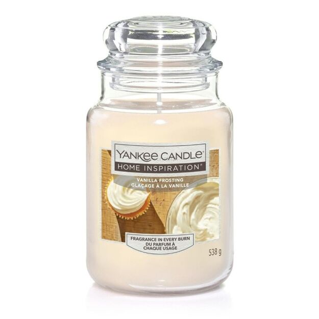 Vanilla Frosting - Yankee Candle - duża świeca - seria Home Inspiration