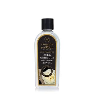 Rose & White Oud - Wkład do Lampy Zapachowej Ashleigh & Burwood 500 ml