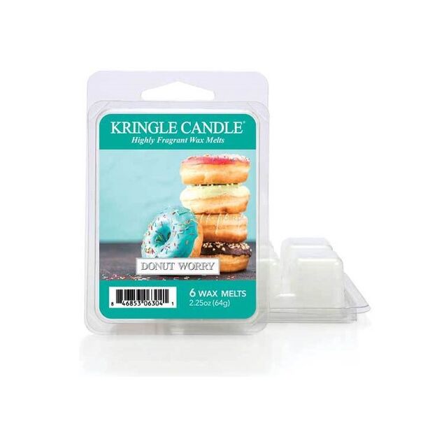 Donut Worry - Kringle Candle - wosk zapachowy 64 gram