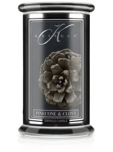 Kringle Candle Pinecone & Clove Reserve – duża świeca zapachowa 623 g 2 knoty