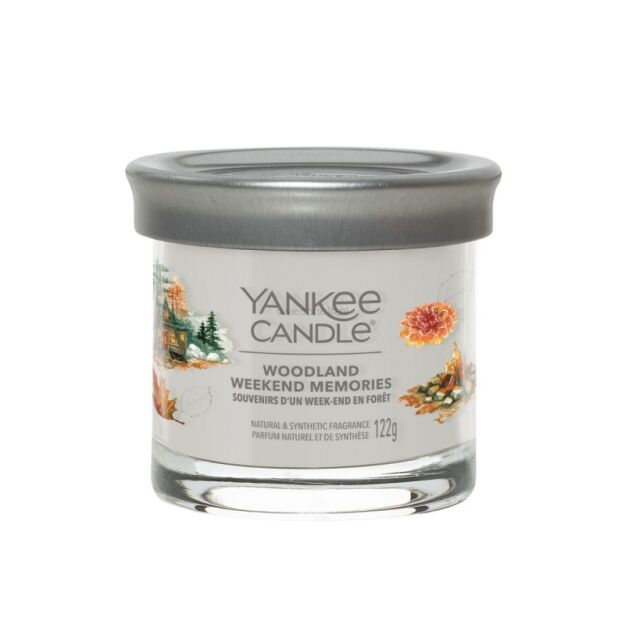 Woodland Weekend Memories - Yankee Candle Signature - świeca tumbler 1 knot 