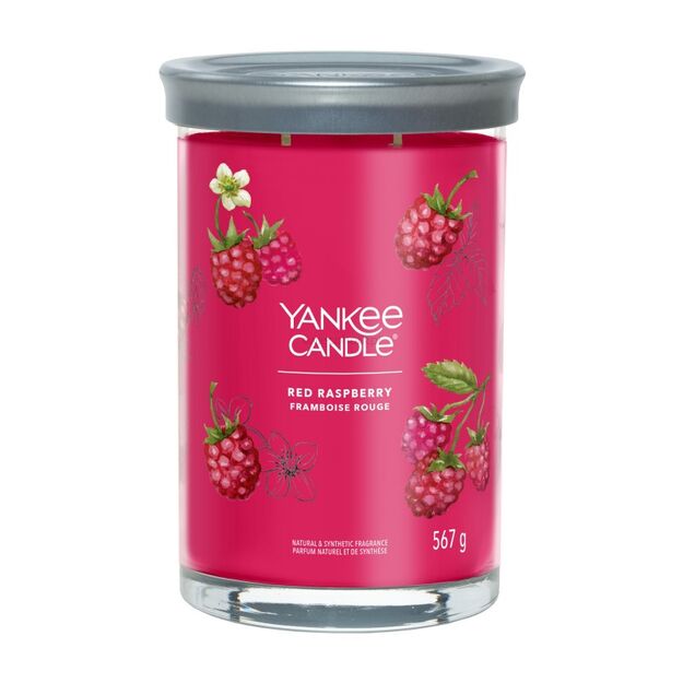 Red Raspberry - Yankee Candle Signature - świeca tumbler z dwoma knotami - nowość 2022