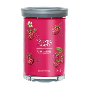 Red Raspberry - Yankee Candle Signature - świeca tumbler z dwoma knotami