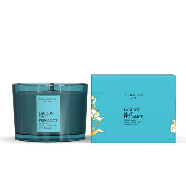 Lagoon Mist Bergamot - Vila Hermanos - świeca zapachowa 350g - seria Herbalist