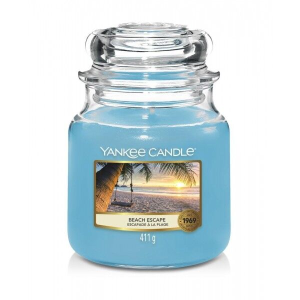 Beach Escape Yankee Candle - średnia świeca zapachowa nowość 2021