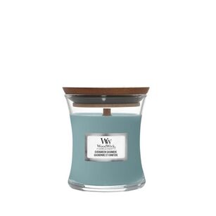 Evergreen Cashmere - Woodwick - mała świeca z drewnianym knotem - nowość 2023