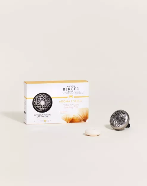 Maison Berger Paris Aroma Energy – dyfuzor zapach samochodowy z wkładem