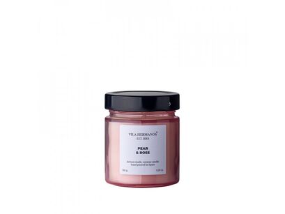 Pear & Rose - Vila Hermanos -  świeca zapachowa 150g - seria Apothecary Rose