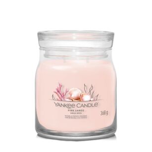 Pink Sands - Yankee Candle Signature - średnia świeca z dwoma knotami