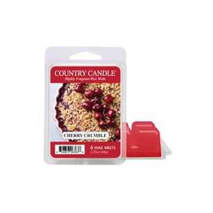 Cherry Crumble - Country Candle - wosk zapachowy 64 gram