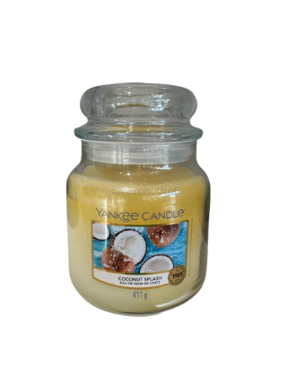 Coconut Splash Yankee Candle - Świeca średnia zapachowa