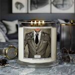 Grey Kringle - Candle - duża świeca XL słoik (907g) z 4 knotami - 3