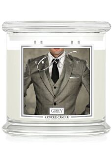 Grey Kringle - Candle - duża świeca XL słoik (907g) z 4 knotami