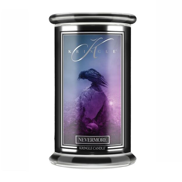 Nevermore  - Kringle Candle - duża świeca z dwoma knotami (624g) - seria Halloween