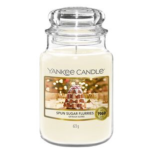 Spun Sugar Flurries - Yankee Candle - duża świeca zapachowa - nowość 2022